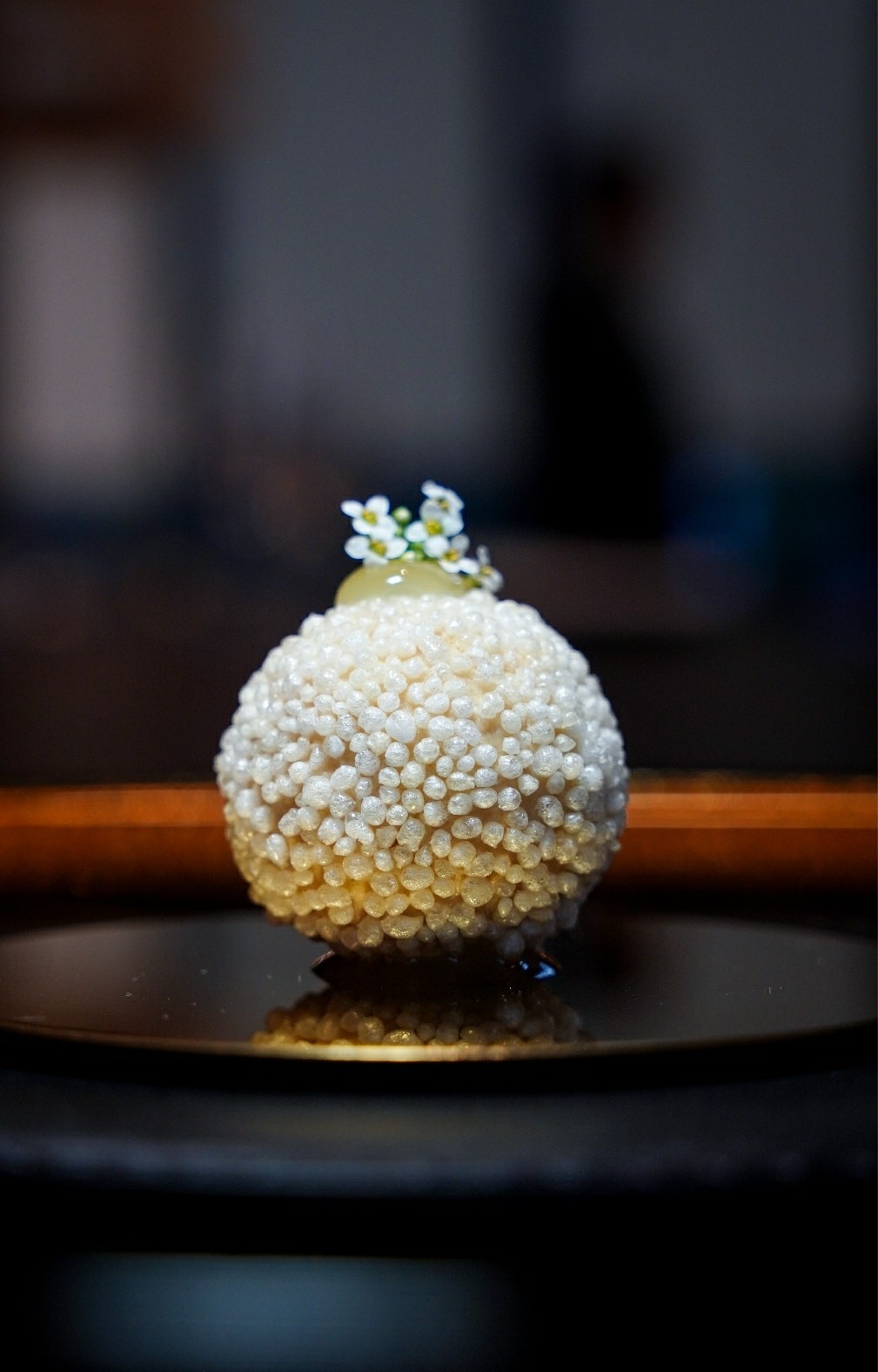 Omakase Stevens crispy rice crumbs Singapore