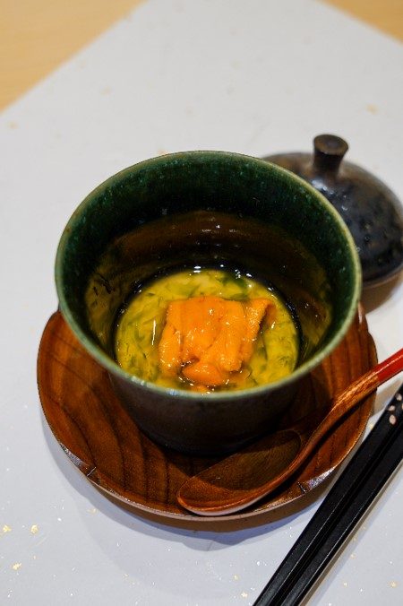 SUSHI MASAAKI Uni Chawanmushi